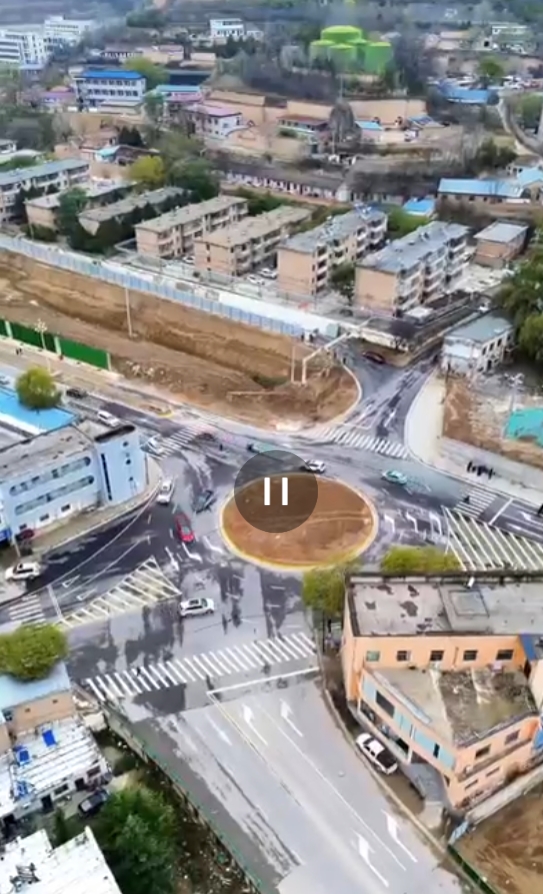 【V視】破堵！慶城新區(qū)路口“變身”