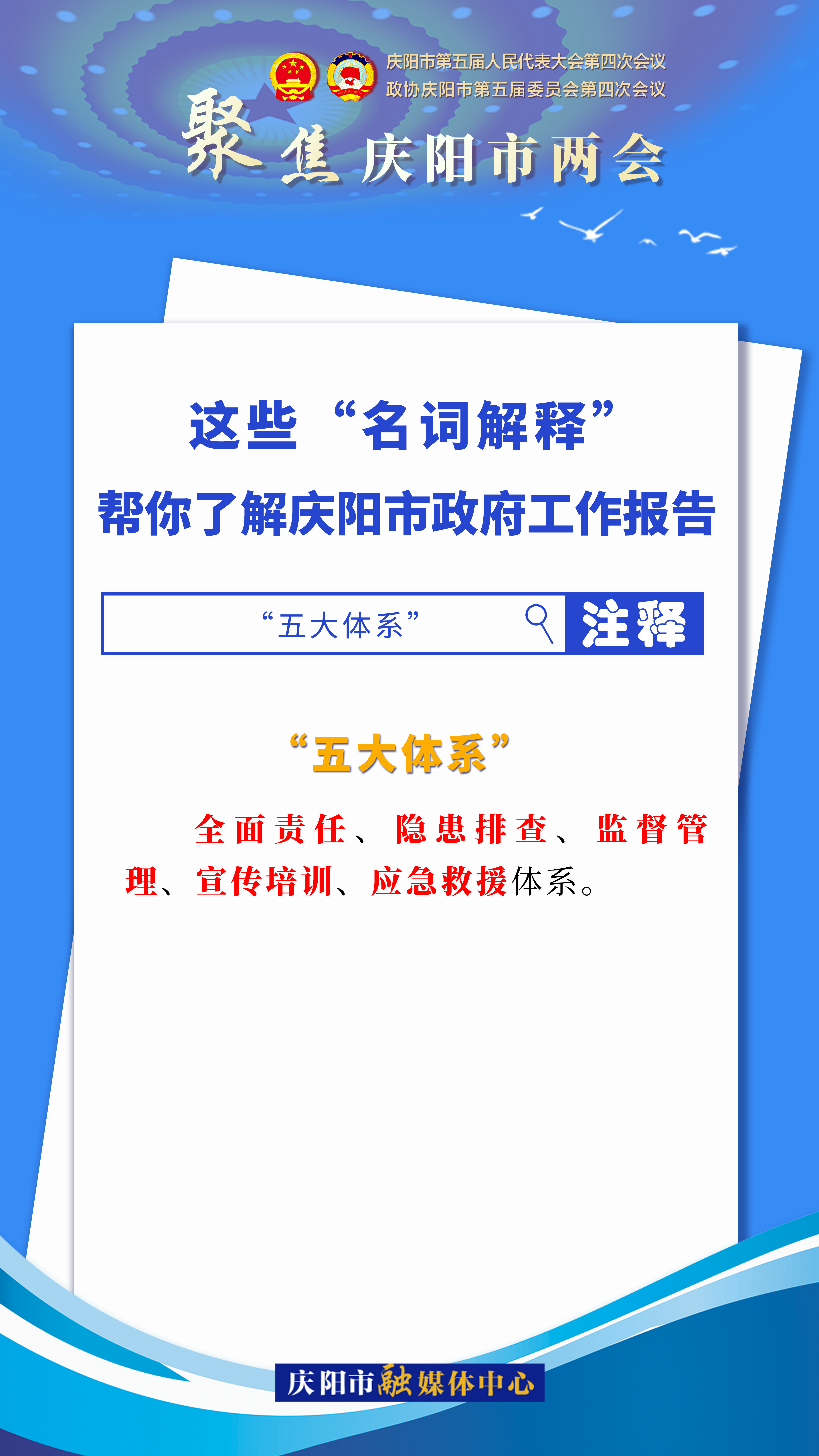 海報(bào)｜這些“名詞解釋”，幫你了解慶陽(yáng)市政府工作報(bào)告（6）