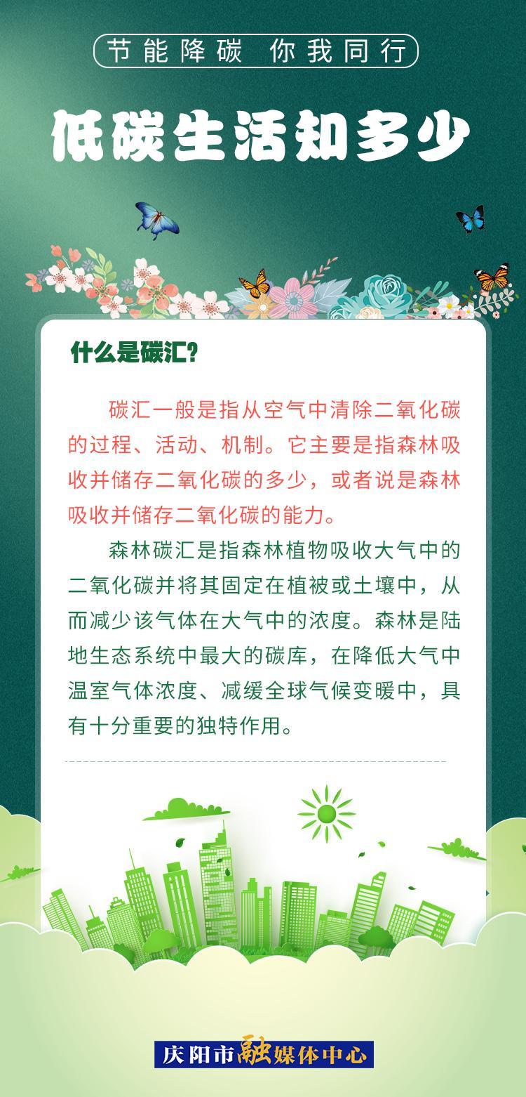 【節(jié)能降碳 你我同行】低碳生活知多少（5）：什么是碳匯？